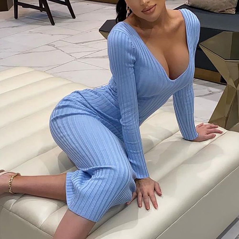 Blue Midi Dress